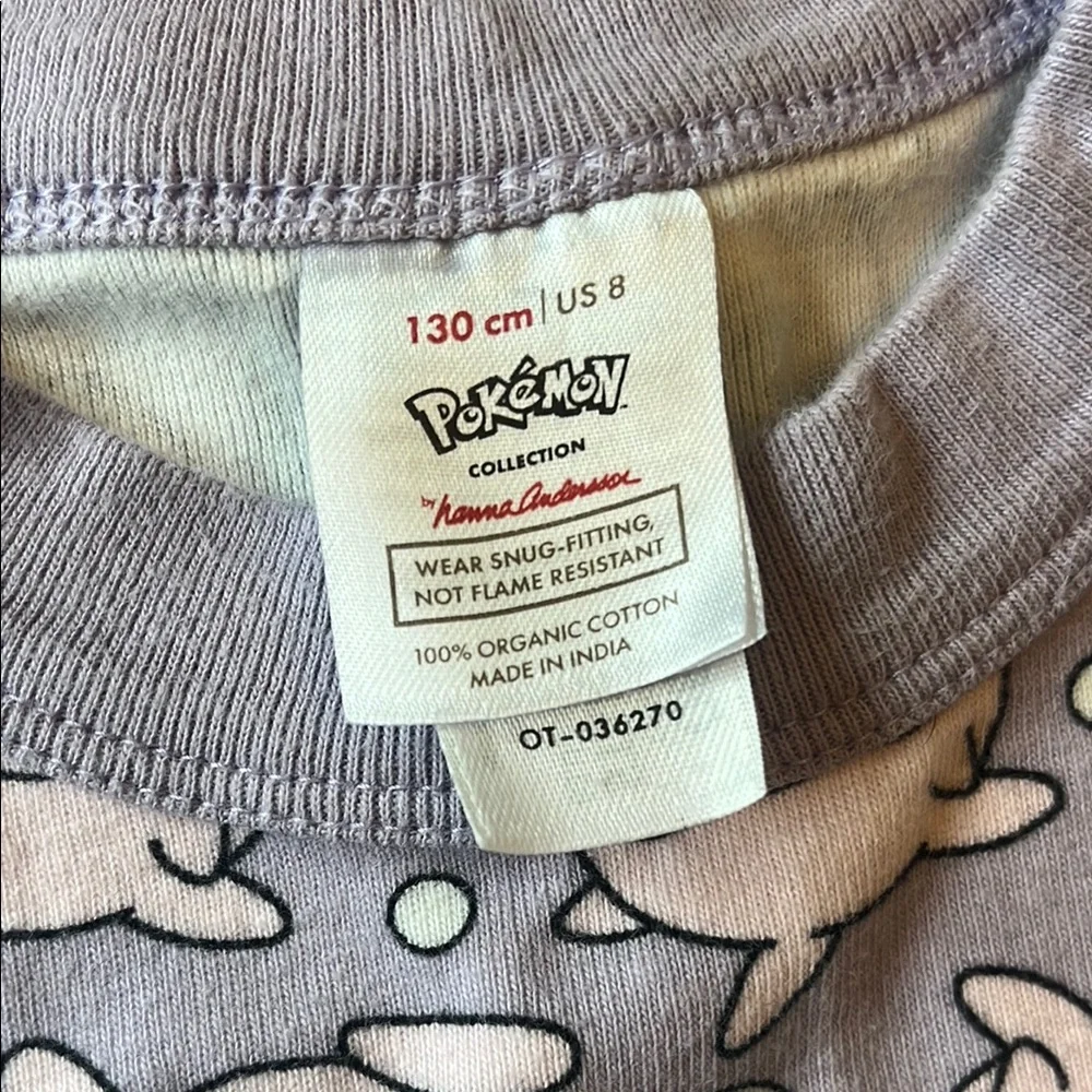 Pokéman Jigglypuff Short John Pajamas - Picture 2 of 4